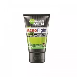 Garnier acno fight wasabi 100 ml / brightening foam for men 100ml facial wash pria garnier