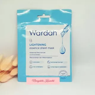 Wardah Lightening Essence Sheet Mask 20 ml / Masker Wajah Wardah / Sheet Mask Wardah