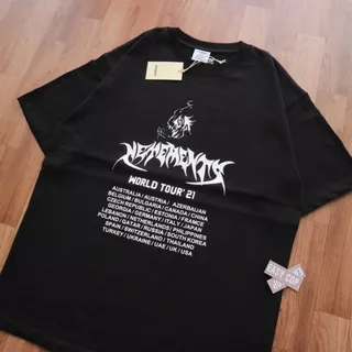 TEE VETEMENTS SS21 WORLD TOUR (ORIGINAL 1:1 JAPAN MARKET