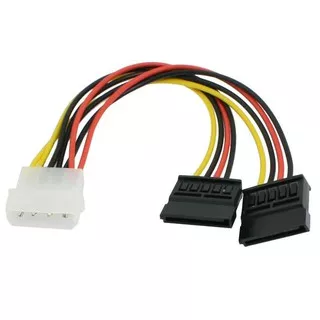 kabel power sata cabang - cable power sata splitter