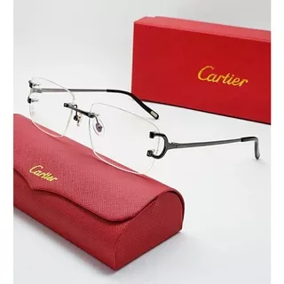 Kacamata Bor Rimless Frameless CART HORSESHOE 5491122 Pria Wanita