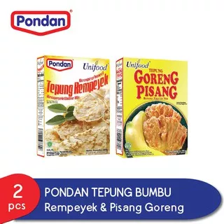 Pondan Unifood Tepung Rempeyek & Pisang Goreng