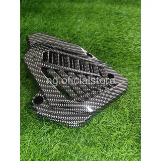 COVER RADIATOR VARIO 125 150 LED CARBON