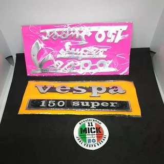 Emblem Vespa super. emblem 150 super