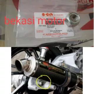 nut mur roda velg belakang suzuki skywave skydrive spin hayate nex lets address original