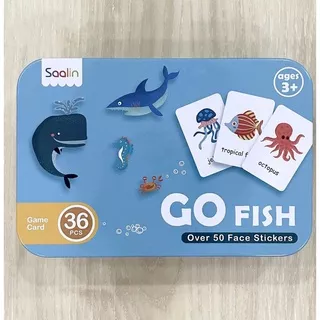 Saalin GO Fish Game Card Mainan Edukasi Anak SL3087