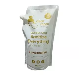 DEAR MOM DISINFECTANT SANITIZE EVERYTHING UNSCENTED REFFIL 500ML