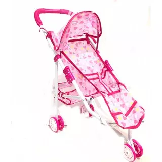 GU Mainan Anak Stroller Boneka Bayi - Dorongan Boneka Bayi