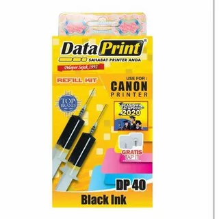 REFIILL DATA PRINT DP 40 BLACK / TINTA SUNTIK CANON DATAPRINT DP40 HITAM