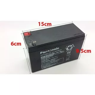 Accu Aki Kering Panasonic UPS 12v 7.2A Sprayer Serbaguna