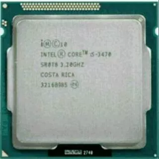 Processor Intel Core i5 3470 3.2 GHz Tray + Fan Original LGA 1155
