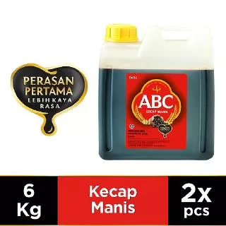 ABC Kecap Manis 6 kg x2