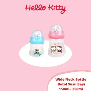 Hello Kitty Wide Neck Bottle 150ml - 250ml Bunny Botol Susu Bayi