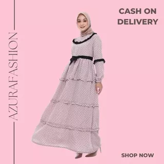 Dress Muslim Wanita Gamis Polos Terbaru Fashion Muslim Terbaru Gamis Syari Wanita Murah Amanda Original