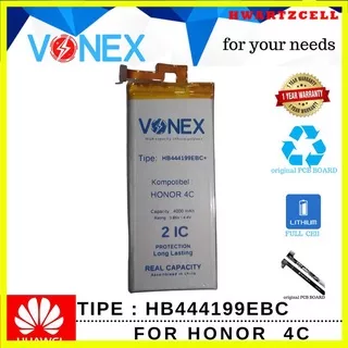 Vonex Baterai Batre Battery hb444199ebc+ for huawei honor 4c Original