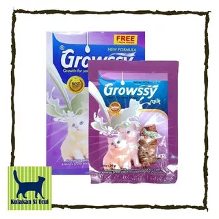 Growssy Cat Milk 1 Box Susu Anak Kucing Kitten Isi 11 Sachet