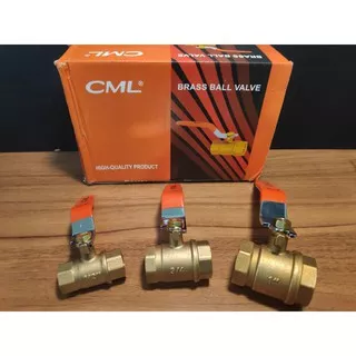 1 Pc | Stop Kran / BALL VALVE CAMEL 0.5 / 0.75 / 1 Inch / KUNINGAN / Brass 1/2 - 3/4 - 1 Inch