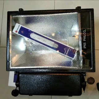 Kap Lampu Hpit 400w Komplit set Kap Lampu sorot 400 watt lampu tembak