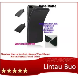 Asus Zenfone 3 Max ZC553KL Softcase Case Matte Mate Soft Cover Special Black Super Slim
