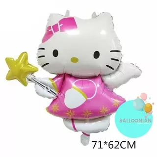 Hello Kitty Angel Star Balloon Foil/Balon Foil Hello Kitty Malaikat Jumbo