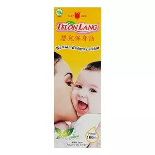 Cap Lang Minyak Telon Lang 100 ml / Minyak Telon Bayi