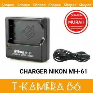 CHARGER NIKON MH-61 FOR BATERAI EN-EL5 COOLPIX P510 P520 P530 NIKON