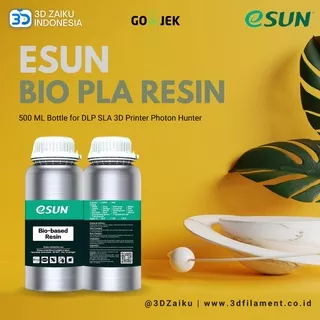 eSUN Bio PLA Resin 500 ML Bottle for DLP SLA 3D Printer Photon Hunter