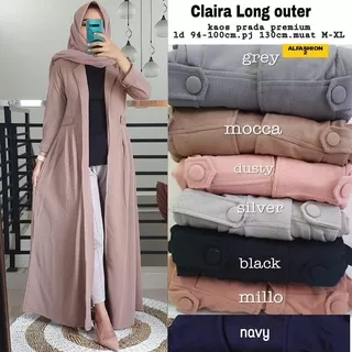 Gardigan Import Premium Claira Long Cardi by Alfashion Original Baju Solo