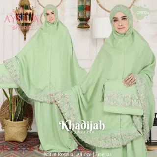 (BIG RAMADHAN SALE) MUKENA KHADIJAH by AYSILA Fashion Solo Bestseller