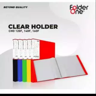 Clear Holder Folio 20 Poket Folder one / display book