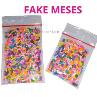 Hiasan Slime Meses / Fake meses / mesis palsu / hiasan tabur slime / hiasan meses