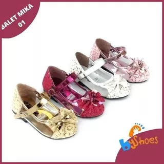 Sepatu Bayi Flatshoes Mika Baby shoes anak perempun sepatu balet lucu terbaru / BB MIKA-01