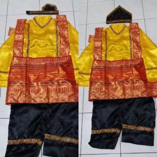 Baju Adat Aceh Dewasa // Baju Aceh // Baju Tari Saman Adat Aceh SMA Lk/Pr