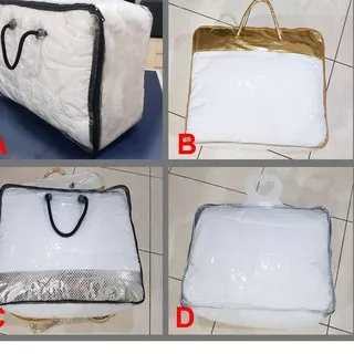 ? Tas bedcover / plastik bedcover ukuran double / besar ?