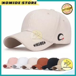 Topi Baseball Pria Wanita Distro Casual Hat WASHIRIE C+ Sport Golf Cap Kualitas Premium import TTG