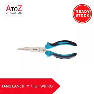 TANG LANCIP 7 7Inch WIPRO - Lancip Knip Potong Kombinasi - Long Nose Pliers - tang buaya kombinasi