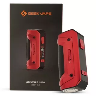 Mod Vape Aegis S100 Solo 2 Box Mod RED Authentic By Geekvape - Free Eroll Mac Pod