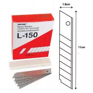 Refill Isi JOYKO Cutter Blade L-150 ( 0.5mm ) (Pemotong)