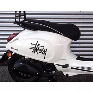 Stiker Stussy / Stiker Brand Stussy / Stiker Label / Stiker Motor / Stiker Universal / Stiker Vespa