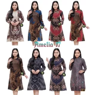 Model Baju Batik Wanita Terbaru 2022 Atasan Lengan Panjang Tunik Wanita - tunik batik atasan muslim - atasan tunik batik kantor kekinian