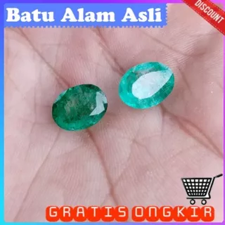 batu zamrud hijau asli natural alam koleksi pria wanita bkn akik bacan giok ruby yakut safir wulung