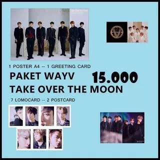 PAKET WAYV TAKE OVER THE MOON