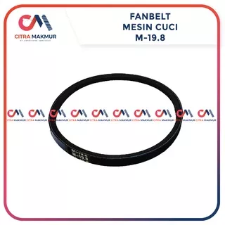 Vanbel M19.8 Mesin Cuci Samsung 1 tabung V Van Fan Belt Panbel Fanbelt Vbelt M 19.8