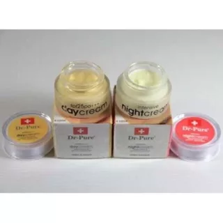 Dr Pure Cream siang & Malam / cream Dr pure / Cream pemutih / cream wajah / dr pure murah / dr pure