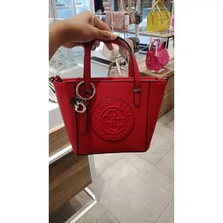 SALE Bag/Tas GUESS ORI Colour : Red (Cocok Untuk Natal & Sincia)