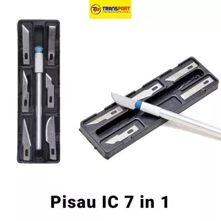 Tool`s Alat Service Repair Hp Pisau Ic 7 in 1 Hobby Knife Set