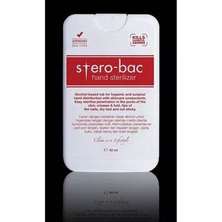 Sterobac Hand Sterilizer 40ml