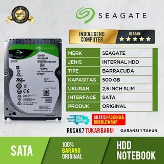 HDD SEAGATE 500GB SATA NOTEBOOK