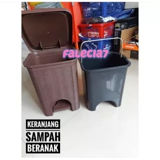 Tempat Sampah double keranjang di dalam tong sampah kekinian tong sampah injak tong sampah kamar tong sampah hotel tong sampah beranak keranjang sampah