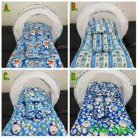 Kasur Bayi/Kelambu Lipat/Kasur Lipat Bayi/Bantal Guling Bayi/Kasur Bess Doraemon